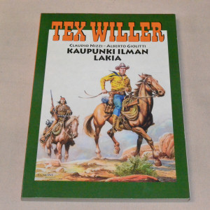 Tex suuralbumi 10 Kaupunki ilman lakia